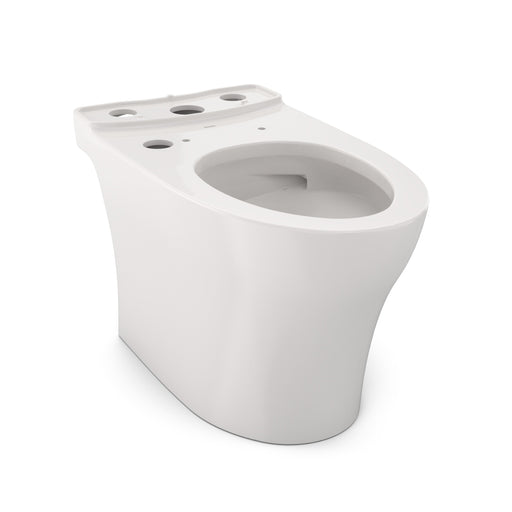 TOTO Aquia IV Elongated Universal Height Skirted Toilet Bowl with CeFiONtect, Washlet+ Ready, Colonial White - CT446CEFGNT40#11
