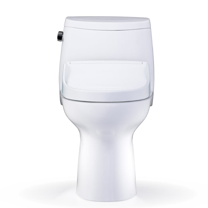 TOTO MW6043446CEFG#01 UltraMax II One-Piece Elongated Universal Height Toilet with Washlet+ S5 Bidet Seat