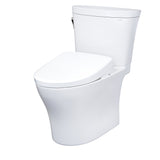 TOTO MW4484736CEMFGNA#01 WASHLET+ Aquia IV Arc Two-Piece Elongated Dual Flush Toilet with S7A Bidet Seat