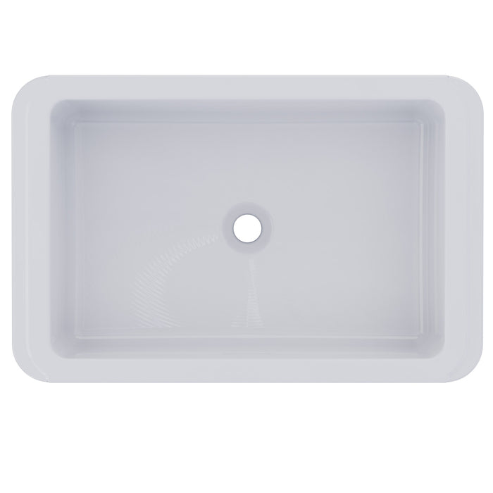 TOTO LT1555G#01 20" Rectangular Undermount Bathroom Sink with CEFIONTECT, Cotton White