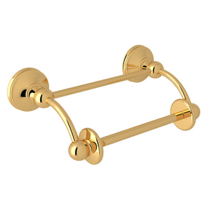 Rohl U.6648EG Perrin and Rowe Georgian Era Wall Mount Swing Arm Toilet Paper Holder