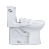 TOTO MW6044726CEFGA#01 WASHLET+ UltraMax II One-Piece Toilet with Auto Flush WASHLET+ S7 Bidet Seat, Cotton White