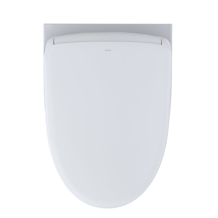 TOTO CWT4284726CMFG#MS WASHLET+ EP Wall-Hung Toilet with S7 Bidet Seat and DuoFit In-Wall Dual-Flush Tank System
