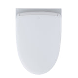 TOTO CWT4284726CMFG#MS WASHLET+ EP Wall-Hung Toilet with S7 Bidet Seat and DuoFit In-Wall Dual-Flush Tank System
