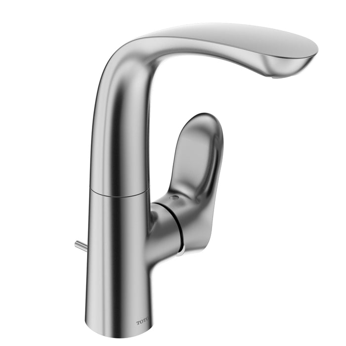 TOTO TLG01309U#CP GO 1.2 GPM Single Side-Handle Bathroom Sink Faucet with Drain Assembly, Polished Chrome