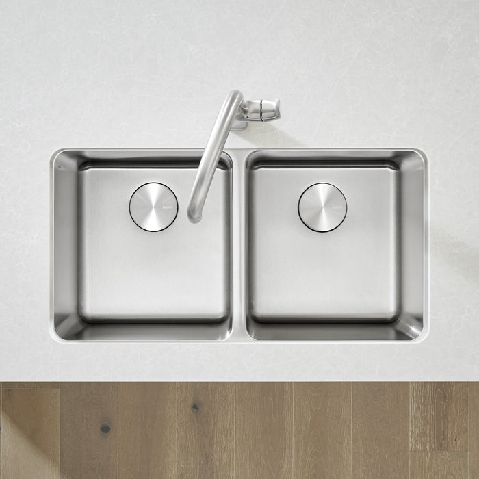 Blanco 442768 Formera 33" 50/50 Double Bowl Undermount Stainless Steel Kitchen Sink
