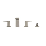 TOTO TBG10202U#PN GB Two-Handle Deck-Mount Roman Tub Filler Trim with Handshower, Polished Nickel