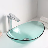 ANZZI LS-AZ8121 Tale Series Deco-Glass Vessel Sink in Lustrous Green