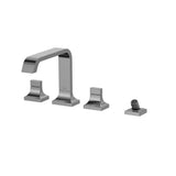 TOTO TBG08202U#CP GC Two-Handle Deck-Mount Roman Tub Filler Trim with Handshower, Polished Chrome