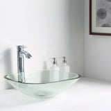 ANZZI LS-AZ8119 Story Series Deco-Glass Vessel Sink in Lustrous Clear