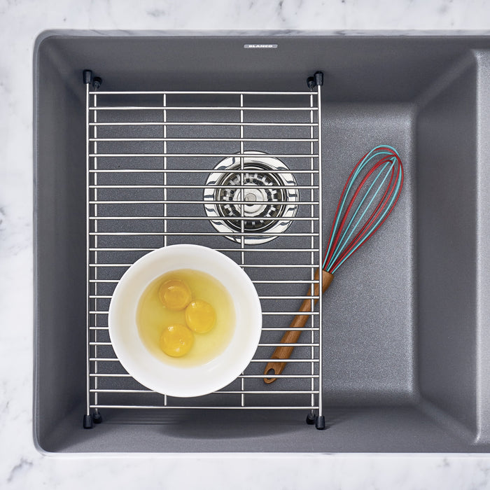 Blanco 233542 Stainless Steel Floating Grid for Precis 60/40, 50/50, CASCADE, 21", 24", 27" & 30" Sinks