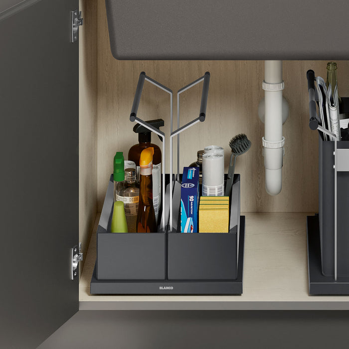 Blanco 527668 Under Kitchen Sink Cabinet Storage Caddy - Double