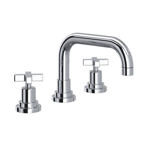 House of Rohl A2218XMAPC-2 Lombardia U-Spout Widespread Bathroom Faucet