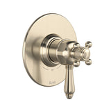 House of Rohl TTD44W1LMSTN 1/2" Thermostatic and Pressure Balance Shower Trim with Lever Handle