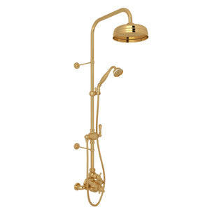 Rohl U.KIT61NX-EG Perrin and Rowe Georgian Era Thermostatic Shower Package