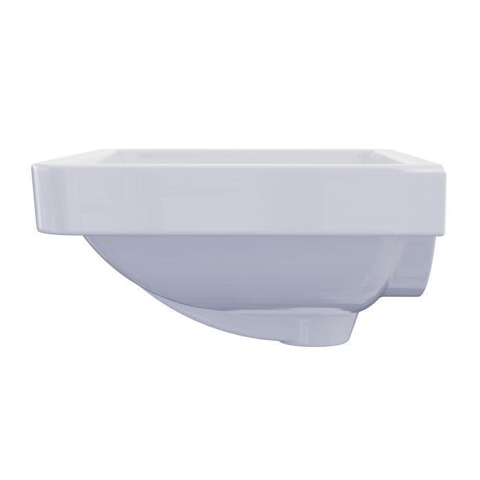 TOTO LT1575G#01 20" Rectangular Undermount Bathroom Sink with CEFIONTECT, Cotton White