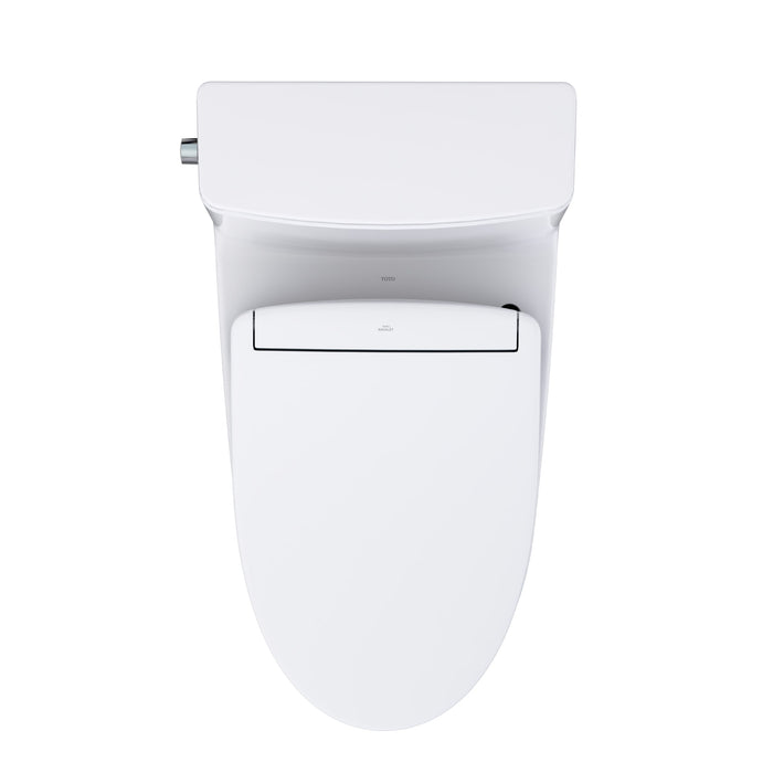TOTO MW6723446CEFG#01 Redington WASHLET+ S5 One-Piece Elongated 1.28 GPF Universal Height Toilet