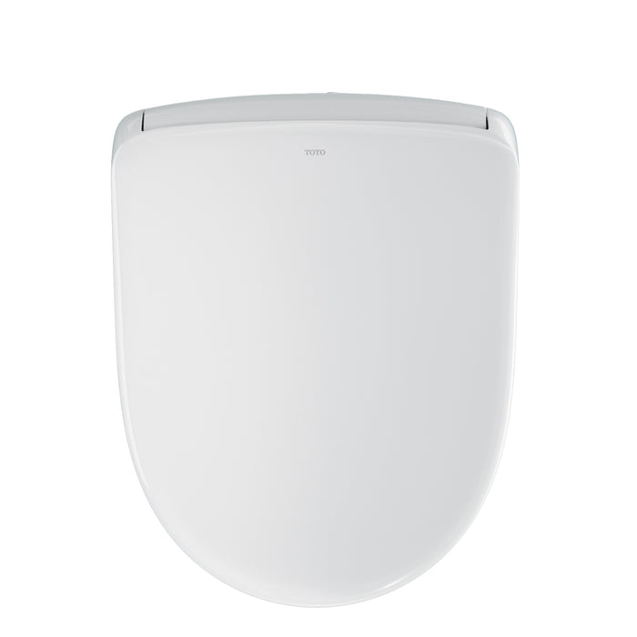 TOTO SW4735#01 Washlet S7A Electronic Bidet Toilet Seat, Contemporary Lid, Round, Cotton White