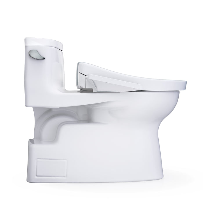 TOTO MW6443346CEFG#01 Carolina II One-Piece Elongated Universal Height Toilet with Washlet+ S2 Bidet Seat