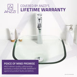 ANZZI LS-AZ8119 Story Series Deco-Glass Vessel Sink in Lustrous Clear