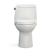 TOTO MS604124CEFG#11 UltraMax II One-Piece Elongated Universal Height Toilet with SoftClose Seat, Colonial White