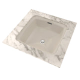 TOTO LT491G#12 Connelly Square Undermount Bathroom Sink with CEFIONTECT, Sedona Beige