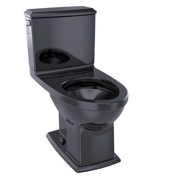 TOTO Connelly Two-Piece Elongated Dual-Max, Dual Flush 1.28 and 0.9 GPF Universal Height Toilet, Ebony - CST494CEMF#51