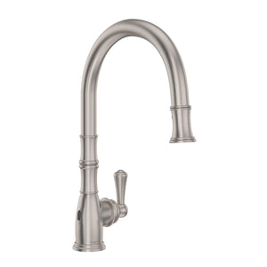 Rohl U.4734STN-2 Perrin and Rowe Georgian Era Pulldown Touchless Faucet