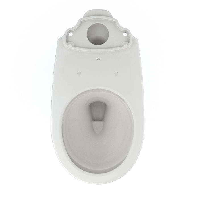 TOTO C775CEFG#11 Drake Round Toilet Bowl with CeFiONtect, Colonial White