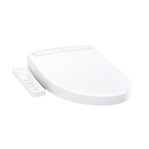 TOTO Washlet S2 Electronic Bidet Toilet Seat with Instantaneous Water Heating, Premist and eWater+ Wand Cleaning, Elongated, Cotton White - SW3346#01