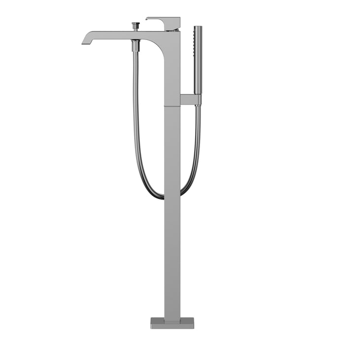 TOTO TBG08306U#CP GC Single-Handle Free Standing Tub Filler with Handshower, Polished Chrome