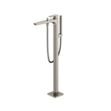 TOTO TBG07306U#PN GE Single-Handle Free Standing Tub Filler with Handshower, Polished Nickel