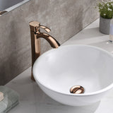 ANZZI LS-AZ118 Deux Series Ceramic Vessel Sink in White