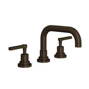 House of Rohl A2218LMTCB-2 Lombardia U-Spout Widespread Bathroom Faucet