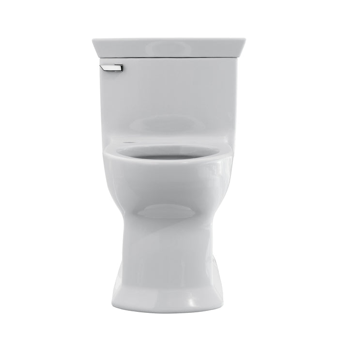 TOTO CST964CEFGAT40#01 Soiree One Piece Elongated 1.28 GPF Universal Height Skirted Toilet