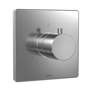 TOTO TBV02103U#CP Square Two-Way Diverter Shower Trim