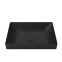 TOTO Kiwami Rectangular 20" Vessel Bathroom Sink, Matte Black - LT475#MBL
