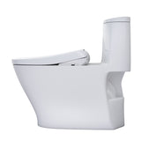 TOTO MW6424726CEFG#01 WASHLET+ Nexus One-Piece Toilet with S7 Bidet Seat, Cotton White