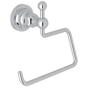 Rohl A1492LIAPC San Giovanni Wall Mount Open Toilet Paper Holder