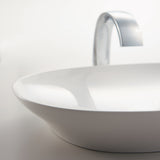 TOTO LT474MT#CMW Kiwami Oval 24" Vessel Bathroom Sink with CEFIONTECT, Clean Matte