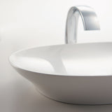 TOTO LT474G#01 Kiwami Oval 24" Vessel Bathroom Sink in Cotton White