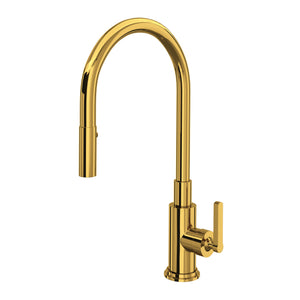 House of Rohl A3430LMULB-2 Lombardia Pulldown Kitchen Faucet