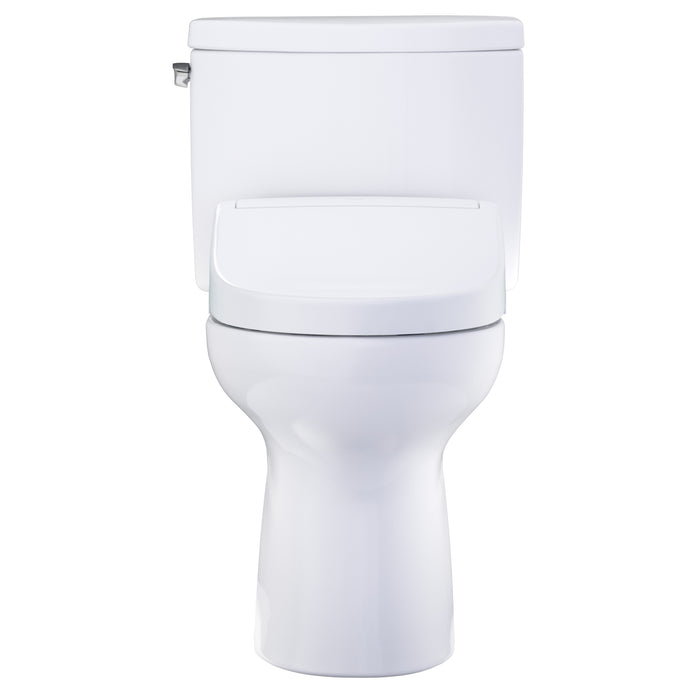 TOTO MW4543446CUFG#01 Drake II 1G Elongated 1.0 GPF Universal Height Toilet with Washlet+ S5 Bidet Seat