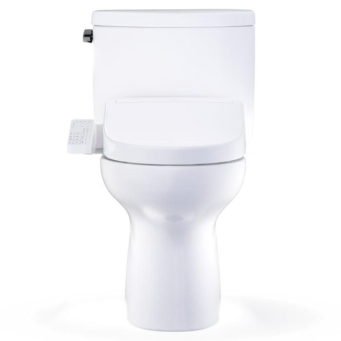 TOTO MW4543346CEFG#01 Drake II Elongated Universal Height Toilet with Washlet+ S2 Bidet Seat