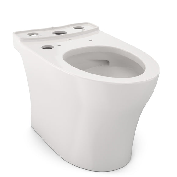 TOTO Aquia IV Elongated Universal Height Skirted Toilet Bowl with CEFIONTECT, WASHLET+ Ready, Colonial White - CT446CEFGNT40#11