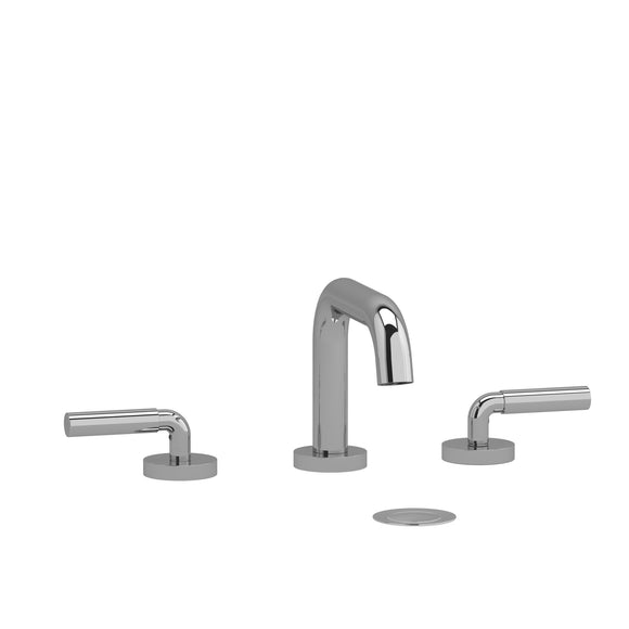 House of Rohl RUSQ08LC Riu Widespread Bathroom Faucet with U-Spout