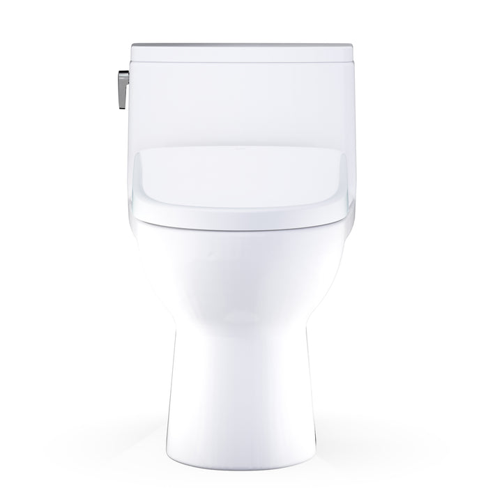 TOTO MW6724726CUFGA#01 Redington 1G WASHLET+ S7 One-Piece Elongated 1.0 GPF Auto Flush Universal Height Toilet