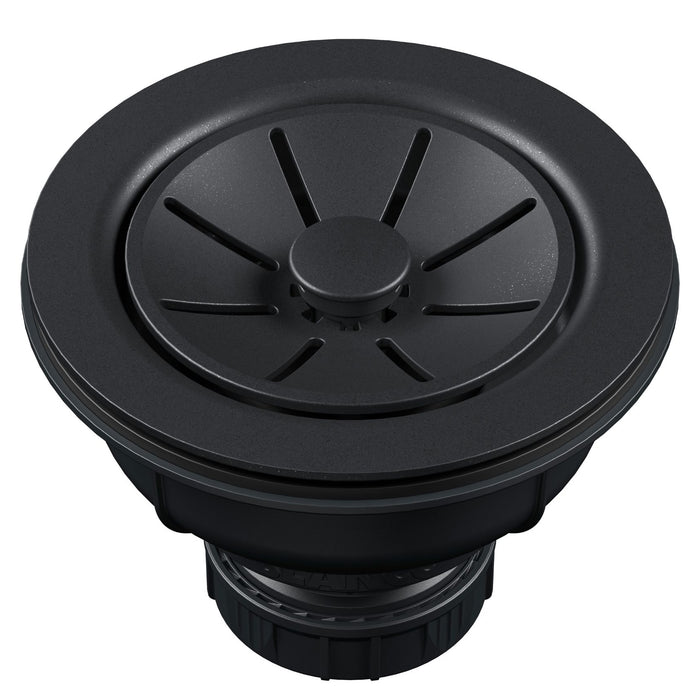 Blanco 222467 Essential Silgranit 3.5" Basket Strainer with Turn-to-Close - Anthracite