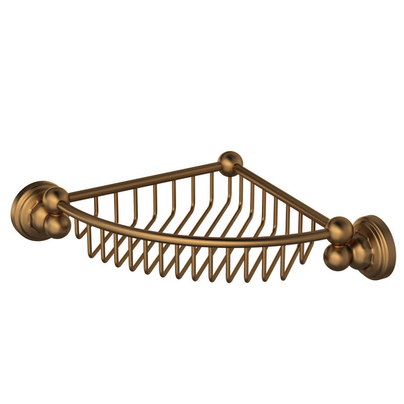 Rohl U.6916EB Perrin and Rowe Edwardian Wall Mount Corner Basket