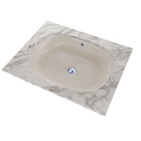 TOTO LT481G#12 Maris Oval Undermount Bathroom Sink with CEFIONTECT, Sedona Beige